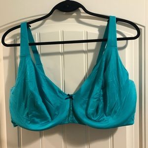 Turquoise Full Coverage Bra